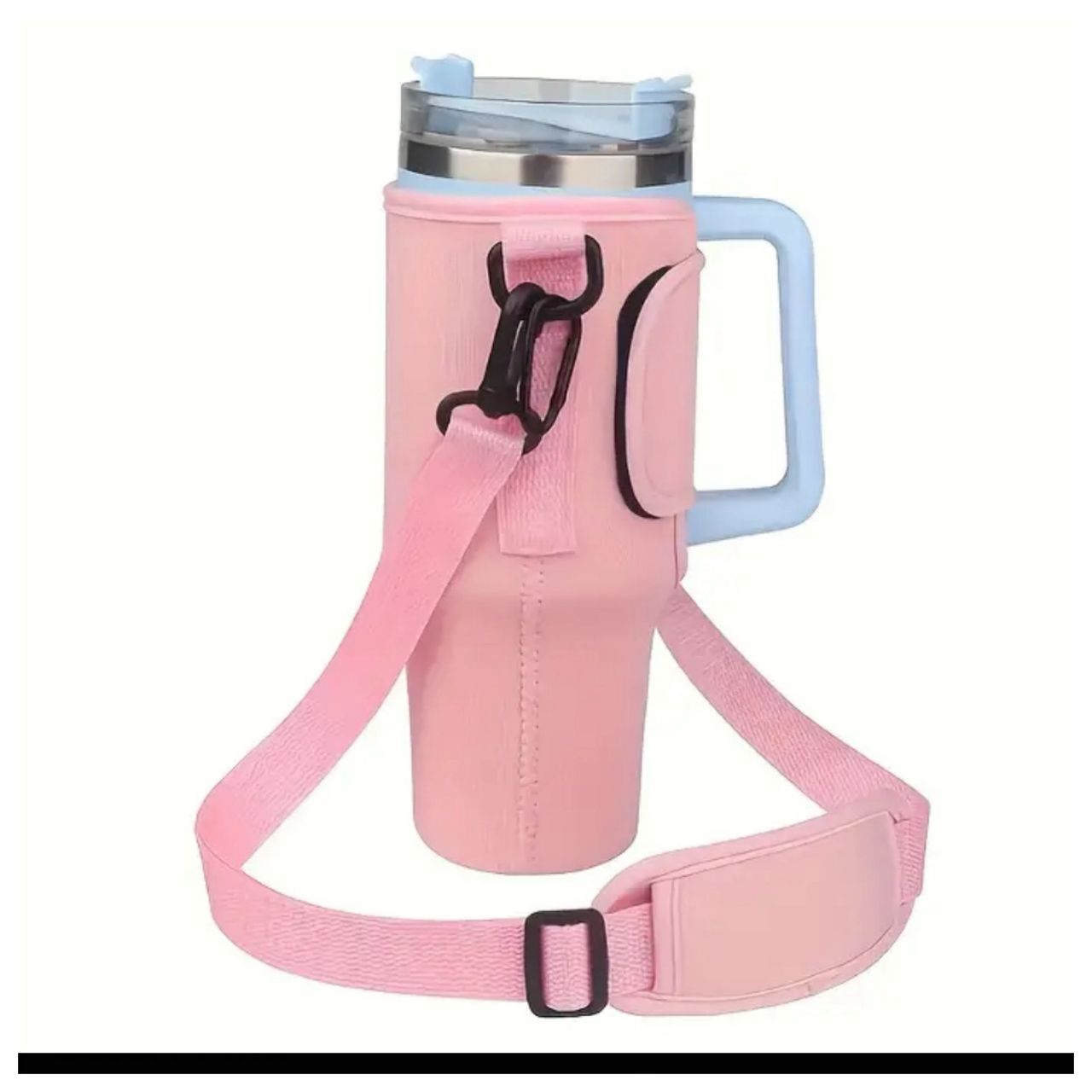 Water Bottle Holder with Detachable Strap