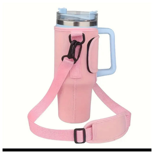 Water Bottle Holder with Detachable Strap